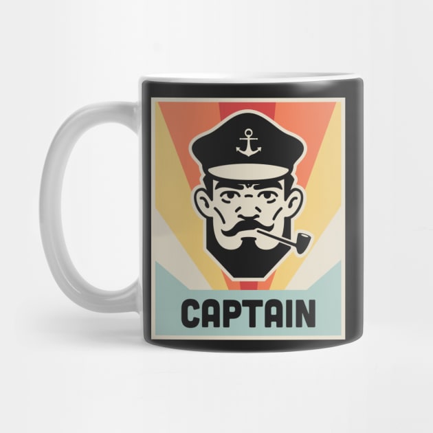 Vintage 70s Boat Captain by MeatMan